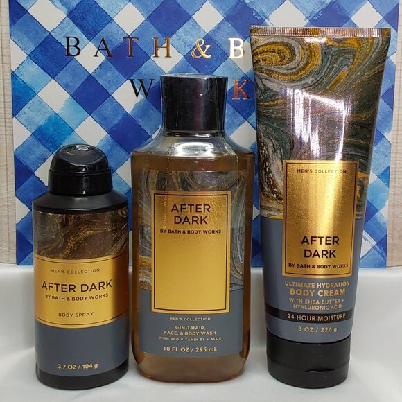 BATH & BODY WORKS 'AFTER DARK' 3-PIECE GIFT SET BODY WASH, LOTION & SPRAY MIST - Picture 4 of 16
